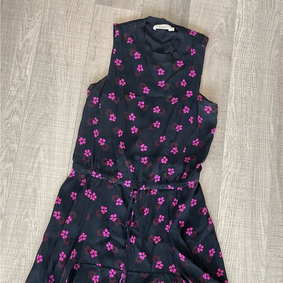 A.L.C Liza Floral Silk Mini Dress size 2 - Picture 2 of 7